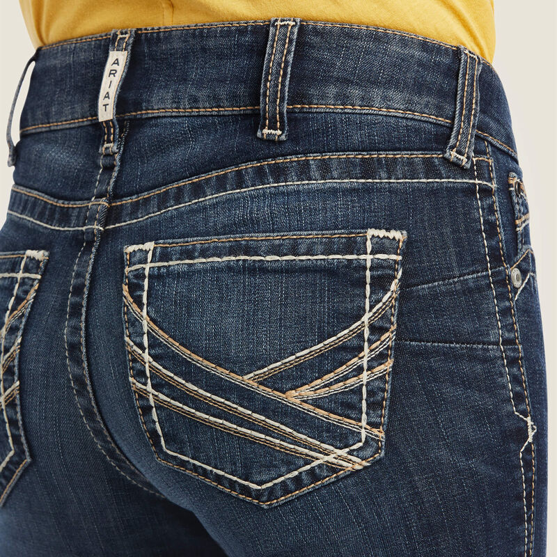 Ariat Woman's R.E.A.L. Perfect Rise Lexie Boot Cut Jean - Missouri