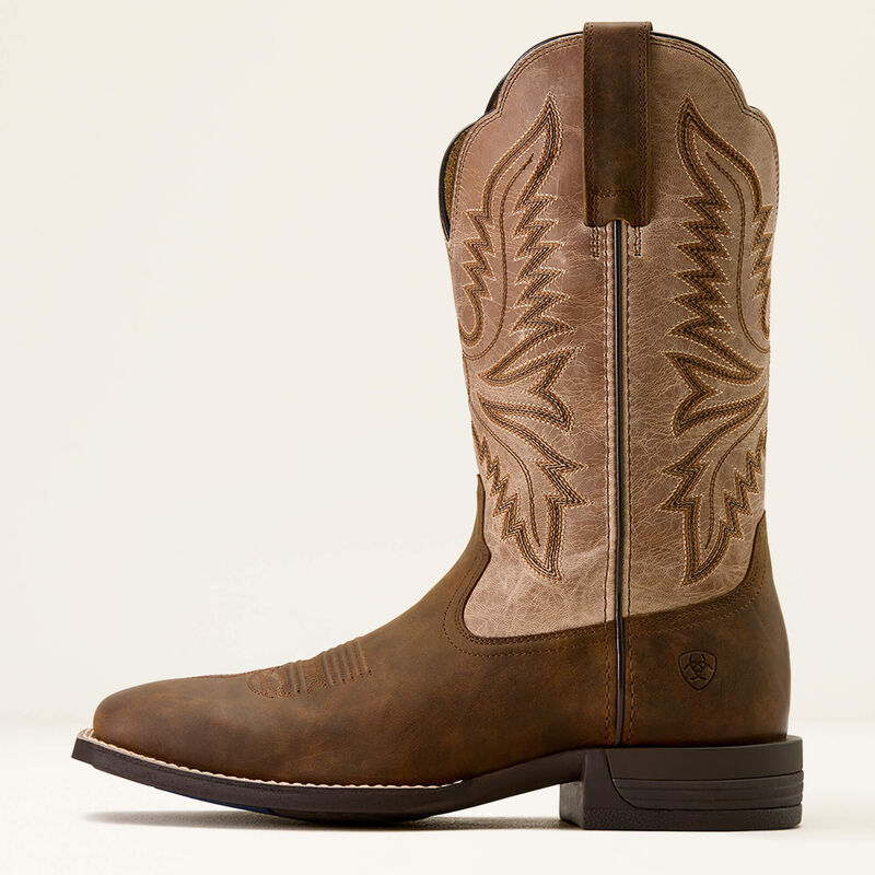 Men's Ariat Brush Creek Wide Square Toe Cowboy Boot