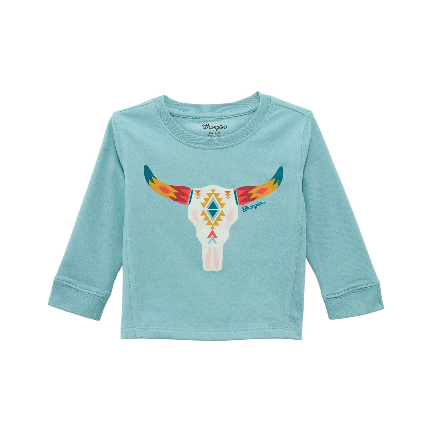 Wrangler® Baby Girl Sweatshirt Crew - Blue