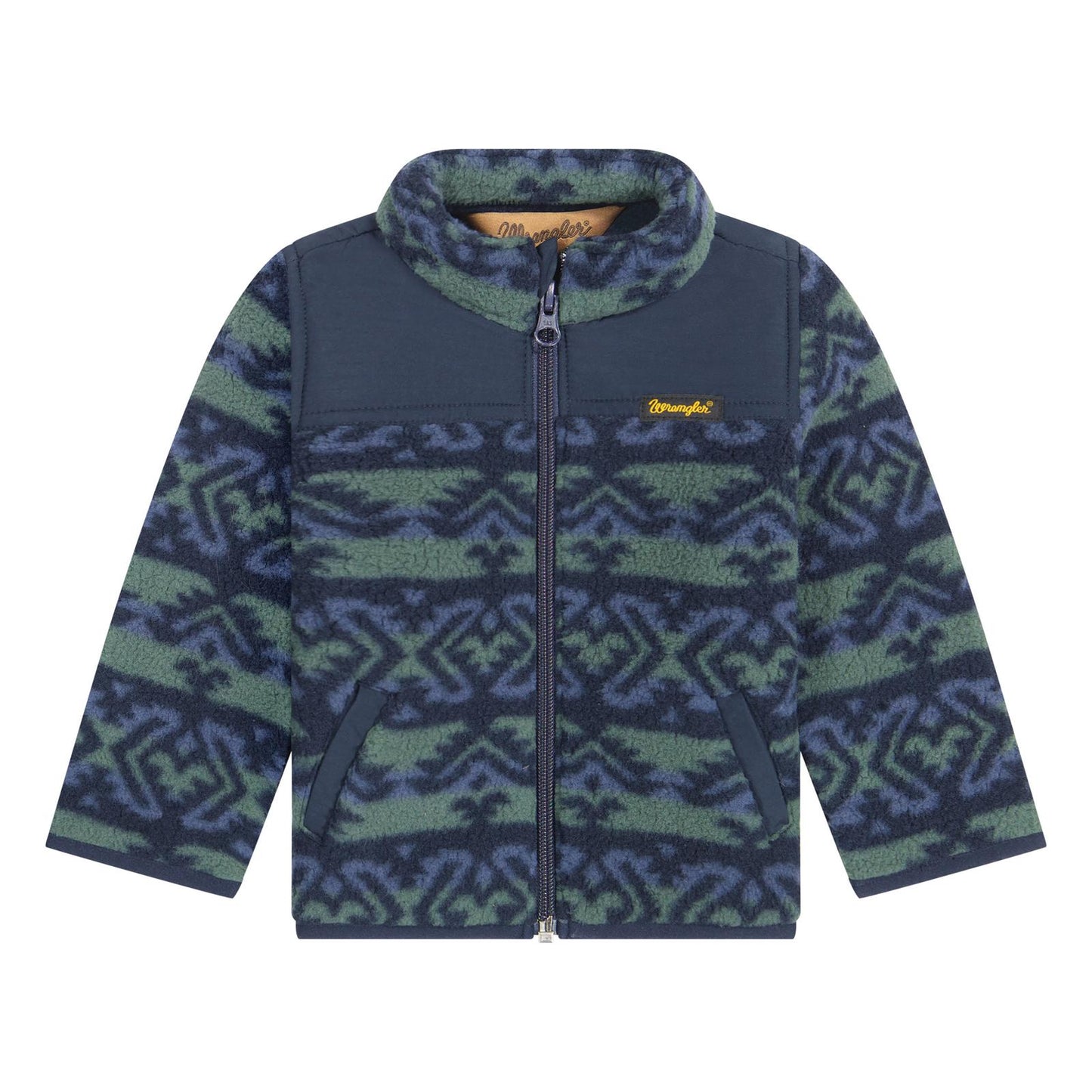 Wrangler® Little Boy's Hay Away Full Zip Sherpa Jacket