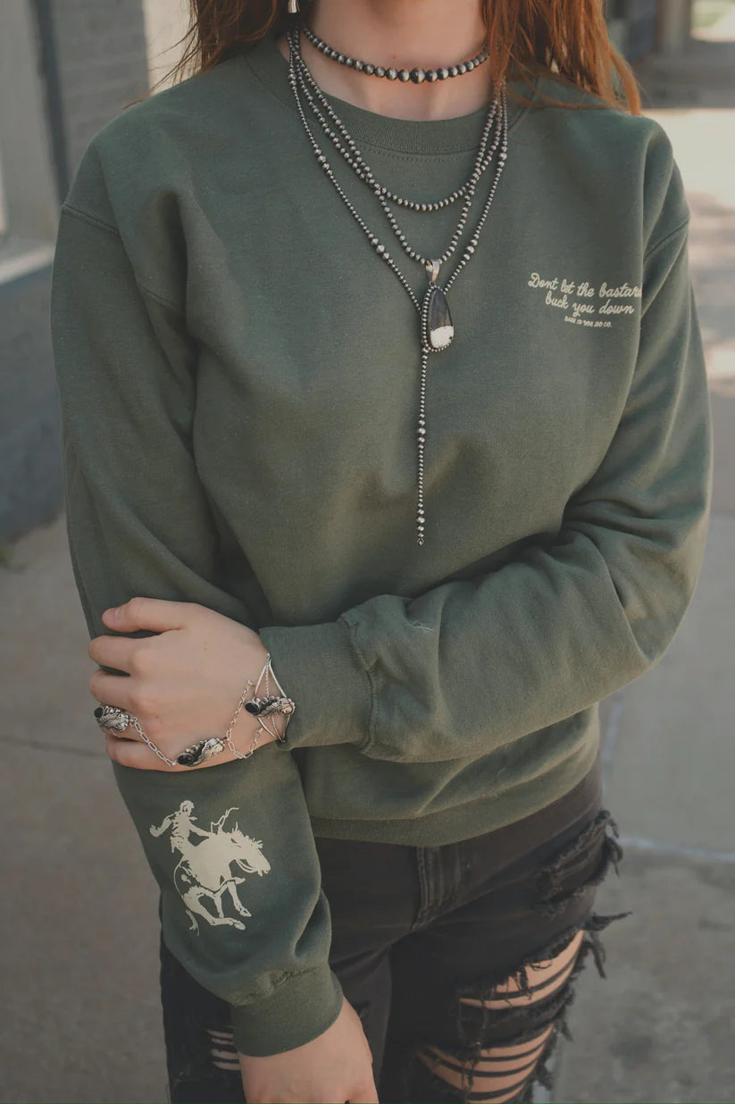 CLEARANCE - DIYDC "Bucked Down" Crewneck