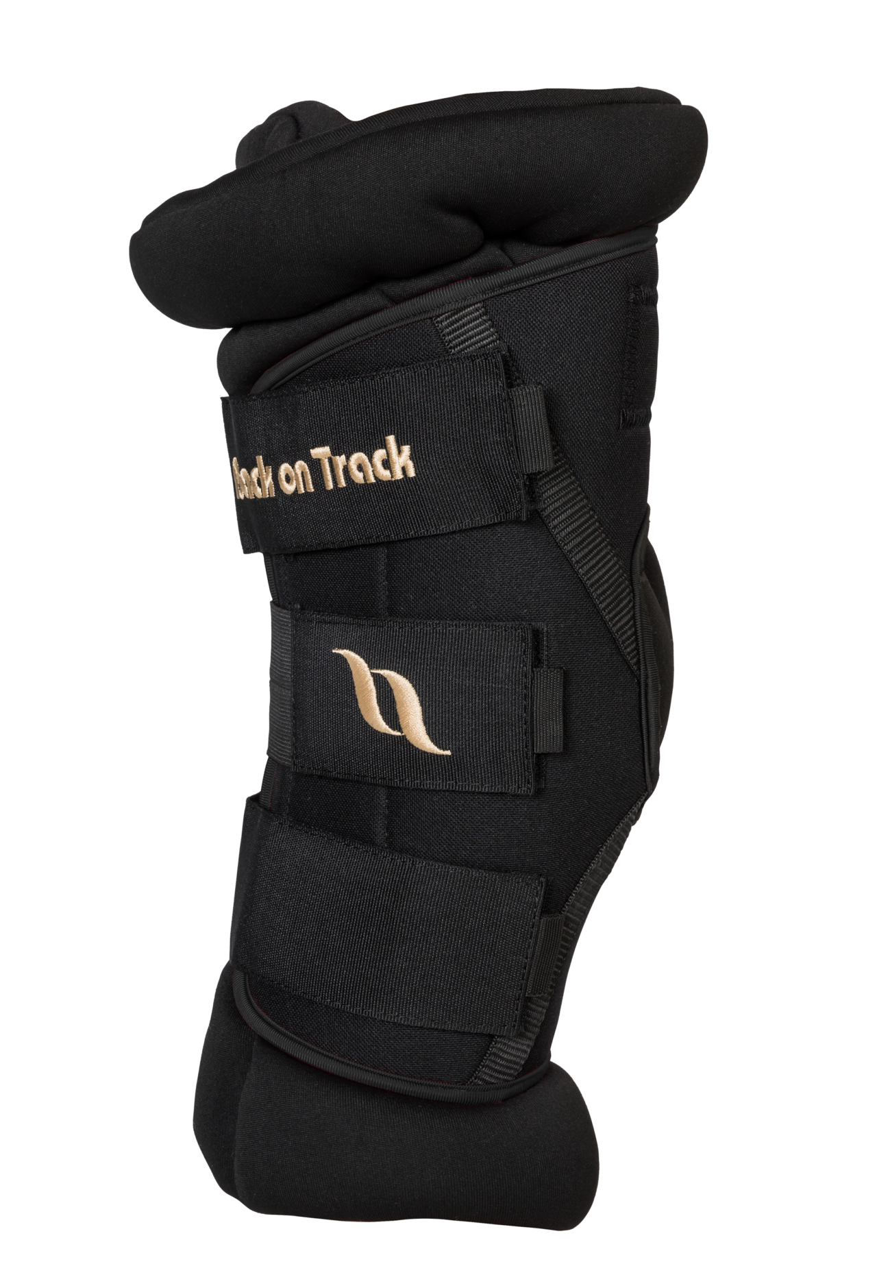 Back on Track Royal Padded Hock Boots Deluxe with Holes - BLACK