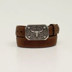 3D Boys Longhorn Buckle Belt