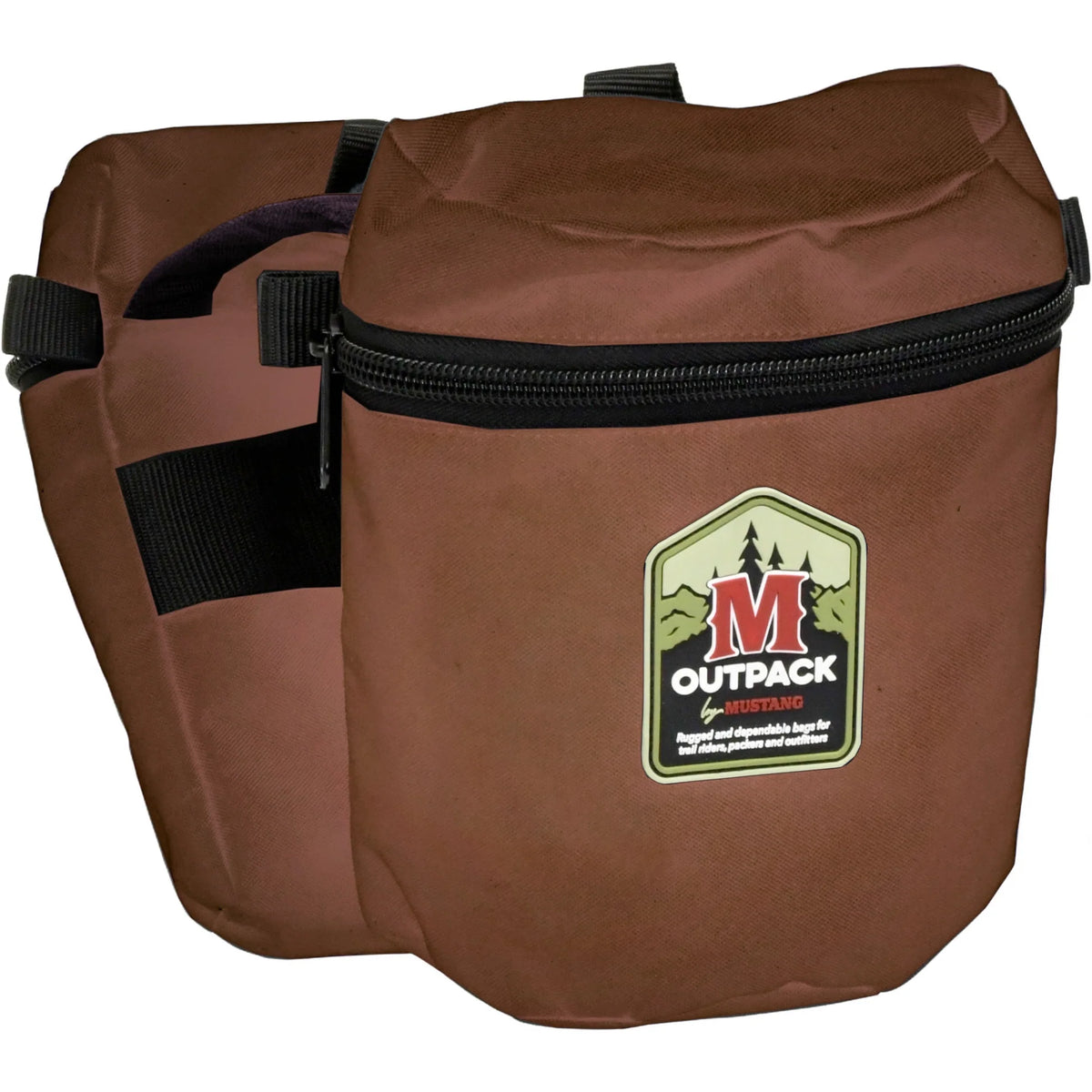 Mustang Manufacturing - The Outpack Collection Junior Horn Bag - Brown