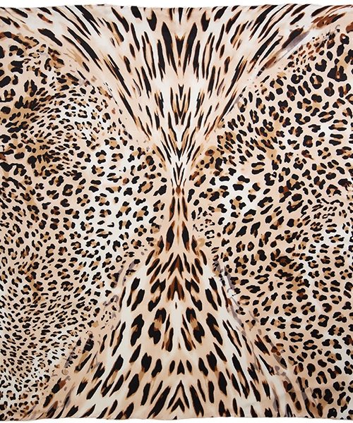 Wyoming Traders Wild Rags (34.5 x 34.5 in) - CHARMEUSE - Leopard