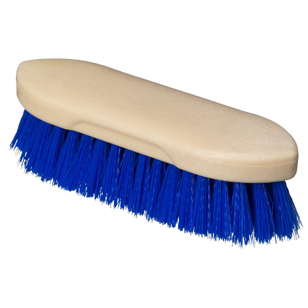CLEARANCE - Tough 1 Premier Medium Bristle Brush - Royal Blue