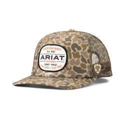 Ariat Mens Duck Camo Patch Snap Back Cap