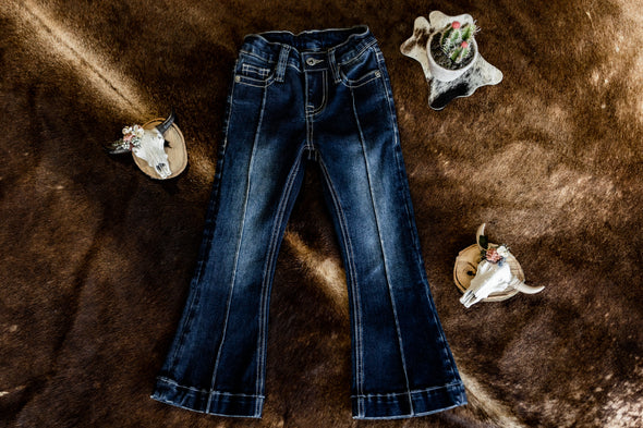 CC Toddler Girls Trouser Jean Dark Wash