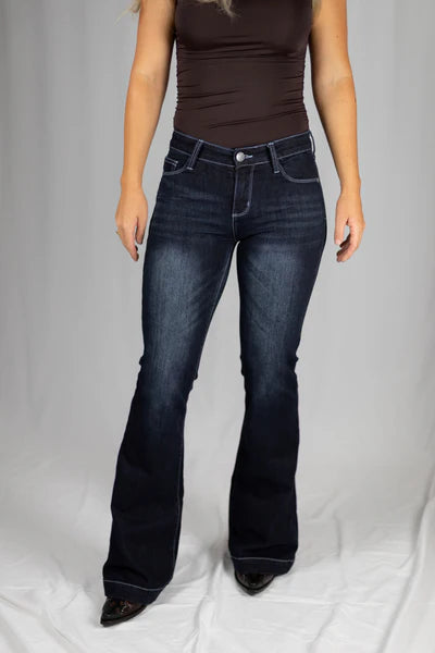 CC Western Carissa Classic Jean - DARK Wash
