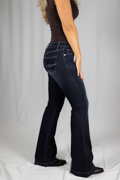 CC Western Carissa Classic Jean - DARK Wash