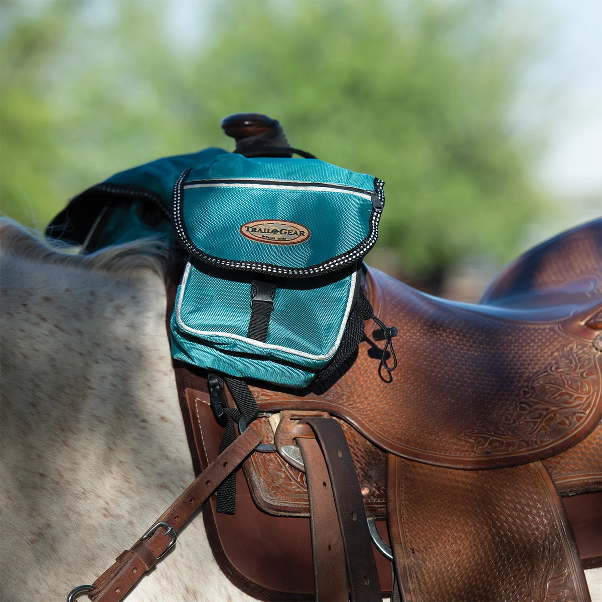 Weaver Trail Gear Pommel Bag - Teal