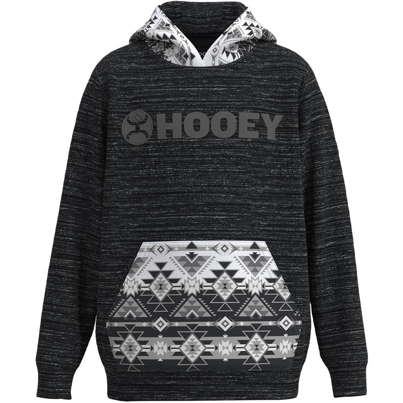 Girlś Hooey Youth "Legendary Hoody" Black & Aztec w/Hooey Logo