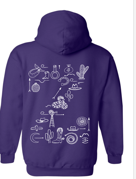Momma Zś Logo Hoodie - PURPLE