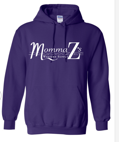 Momma Zś Logo Hoodie - PURPLE