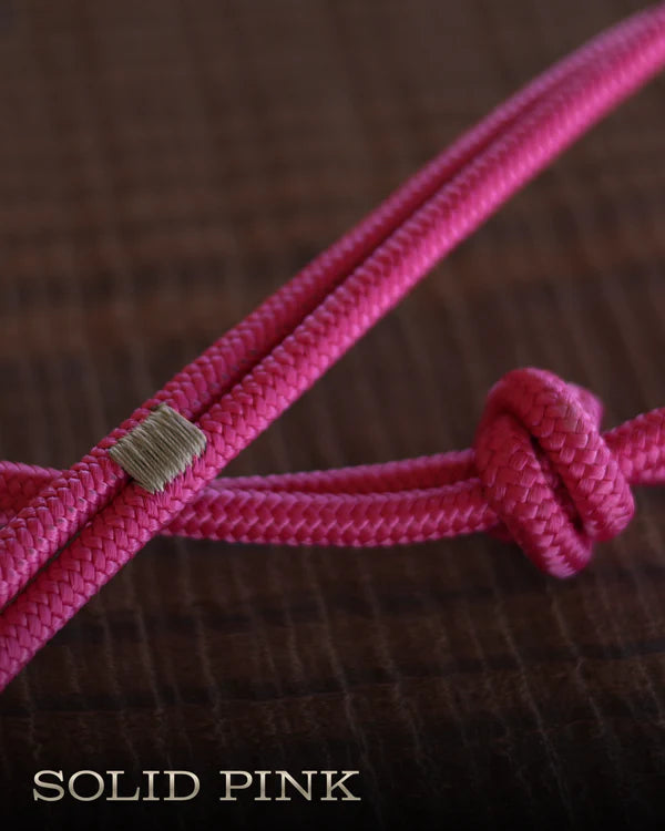 Redemption Rope Halters- Solid Pink
