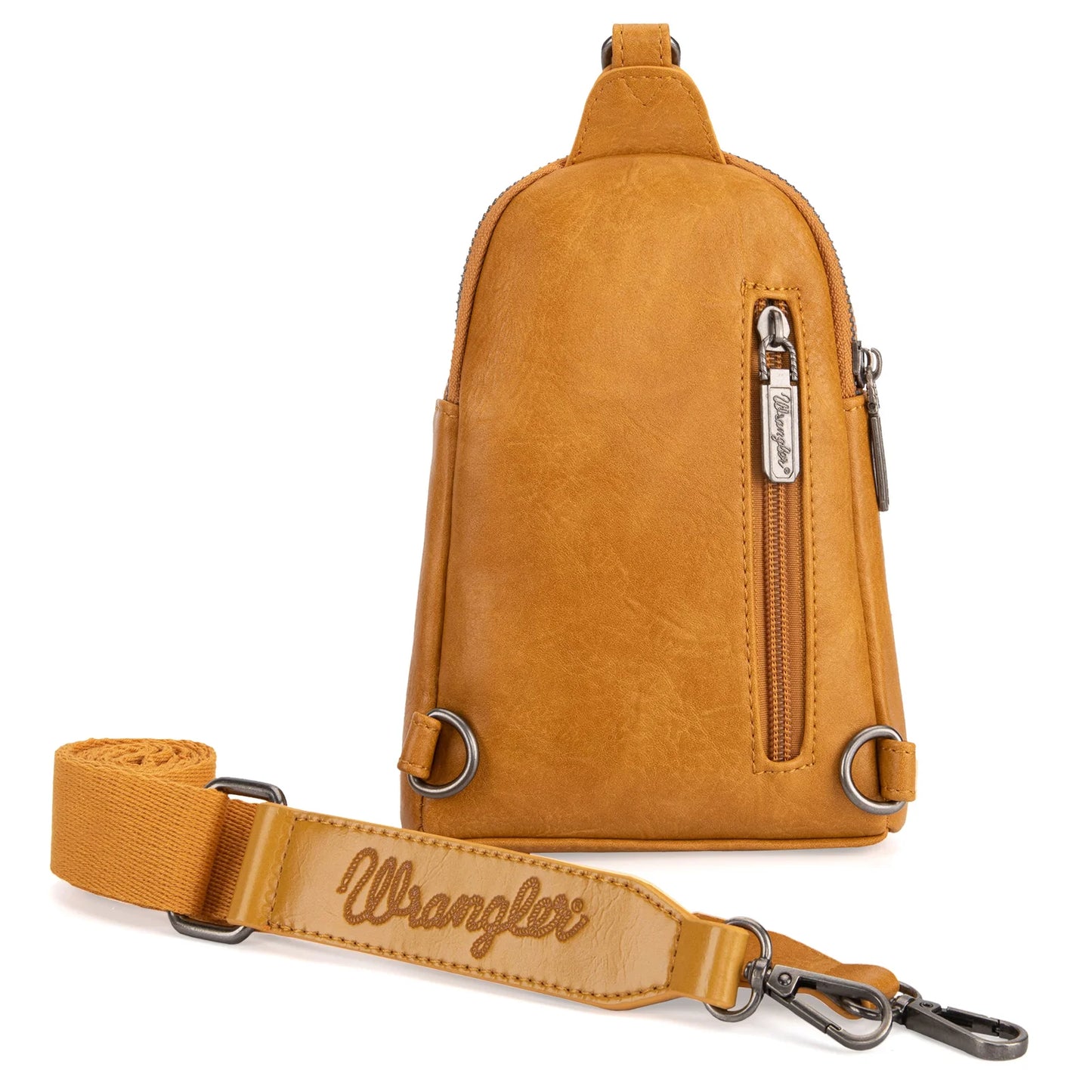Wrangler Ladies Sling Bag/Crossbody/Chest Bag - Mustard