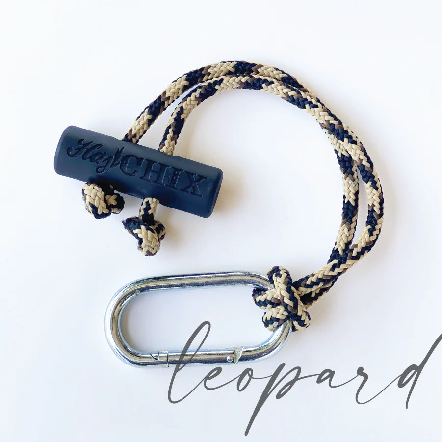 Hay Chix Bucket Strap - Leopard