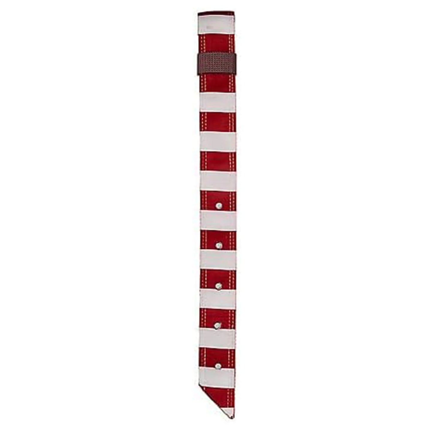 Mustang Manufacturing Nylon Off Billet (Pattern) - CLEARANCE - Red/White Stripes