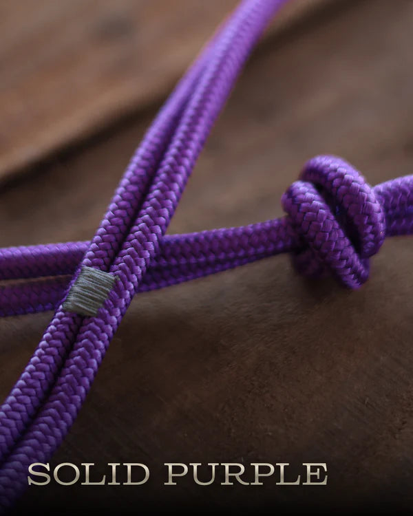 Redemption Rope Halters- Solid Purple