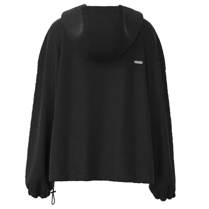 Womenś - Hooey "Mazatlan" Quarter Zip Hoodie in Black