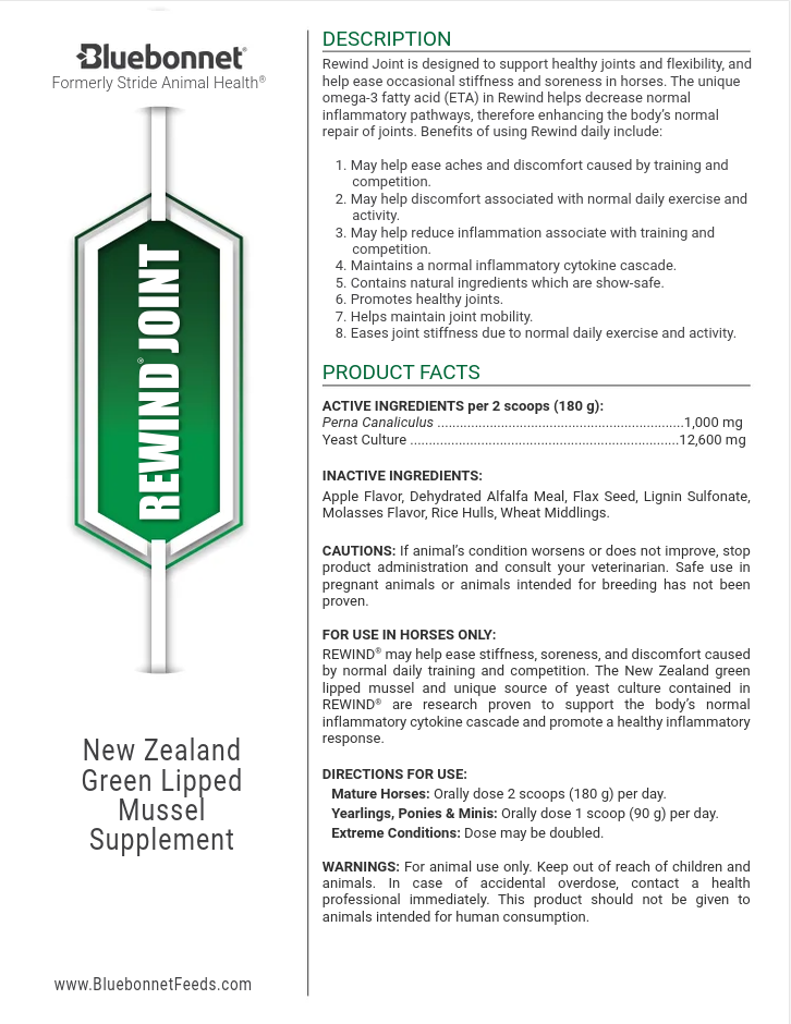 Bluebonnet Rewind Joint