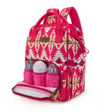 Wrangler Allover Wrangler Aztec Printed Callie Backpack - Hot Pink