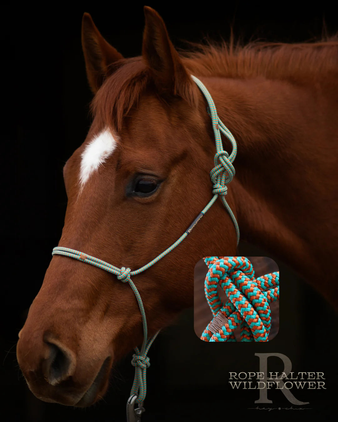 Redemption Rope Halters- Wildflower