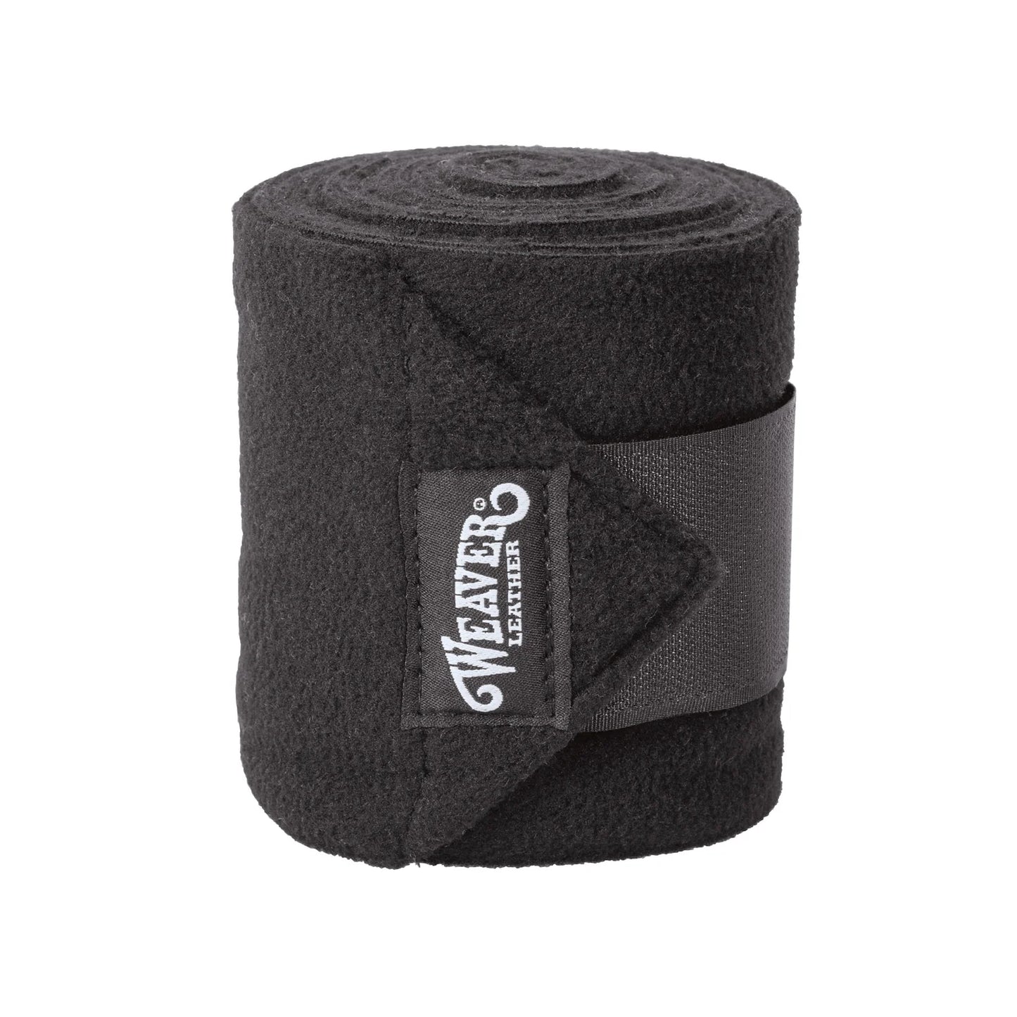 Weaver Polo Leg Wraps, 240g, 4-Pack - SOLID COLORS - Black