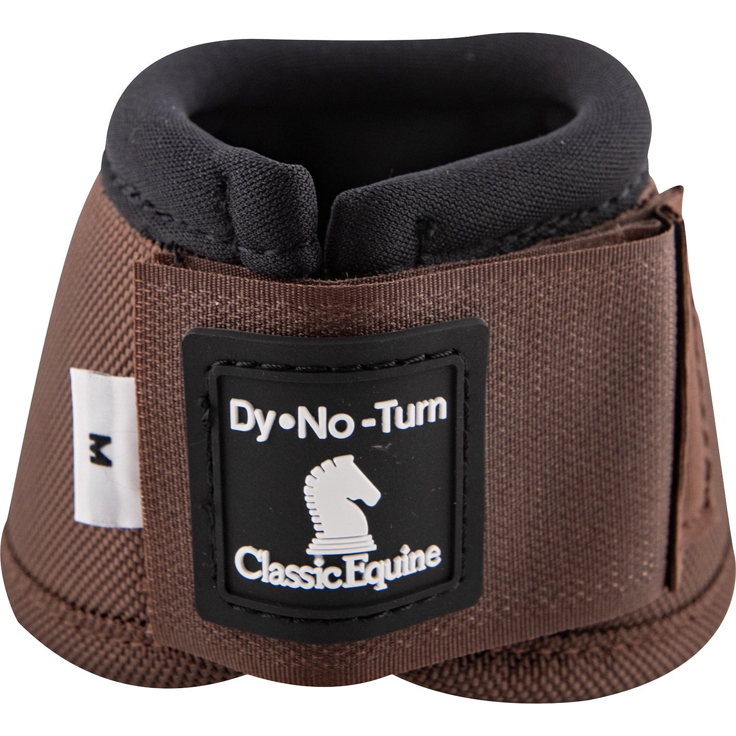 Classic Equine DyNo Turn Bell Boots - Chocolate