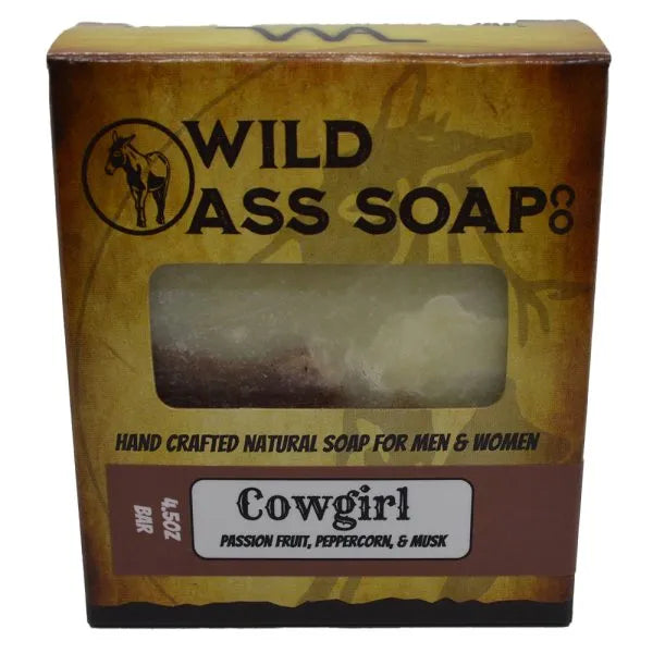 CLEARANCE - Wild Ass Soap - 4.5 oz Bar Soap - Cowgirl