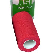ASI Wrap-It-Up Cohesive Flexible Bandage - Red