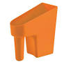 1 Quart Feed Scoop - Orange