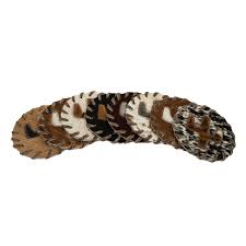 Cowhide Coaster - Cactus
