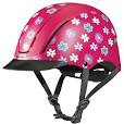 Troxel - Spirit Riding Helmet with DialFit - GRAPHIC PRINTS - Retro Flower