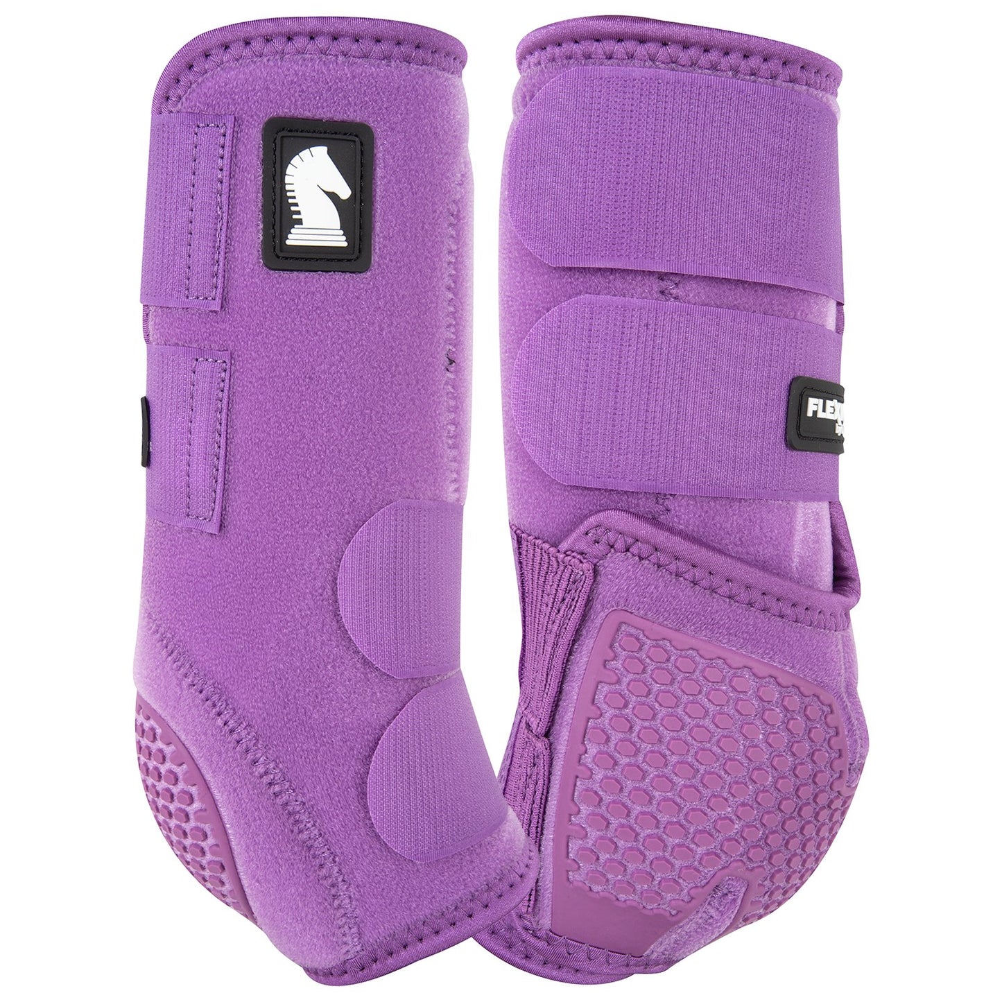 Classic Equine Flexion by Legacy2 Support Boots - Violet Purple