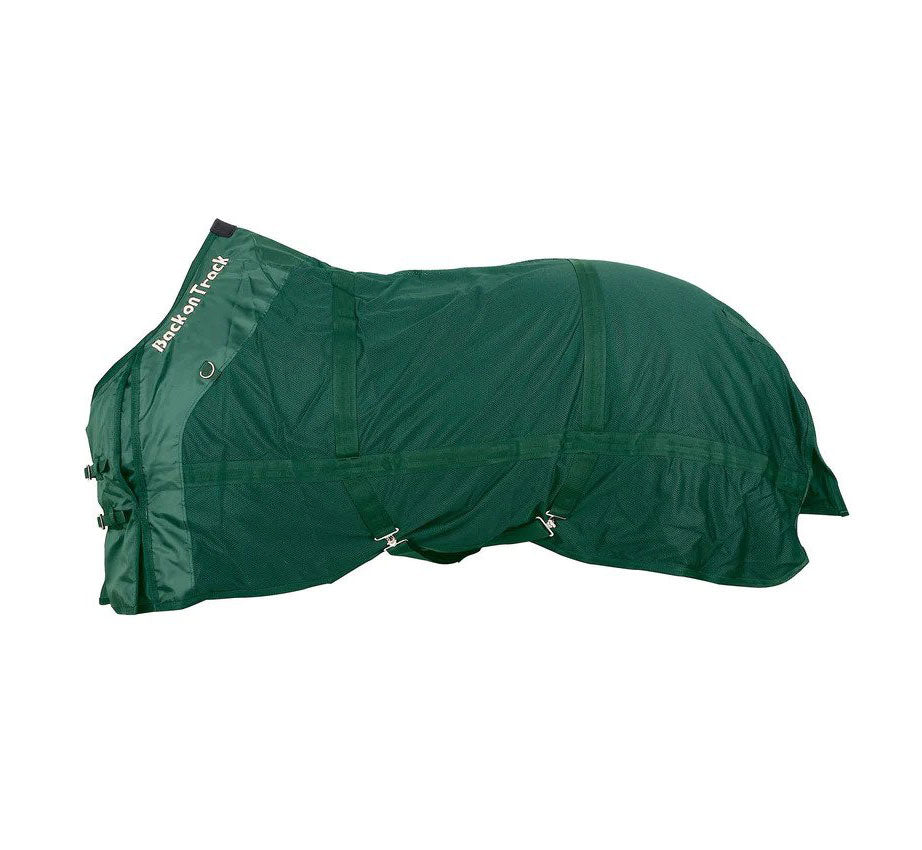 CLEARANCE - Back On Track - Mesh Sheet - Hunter Green
