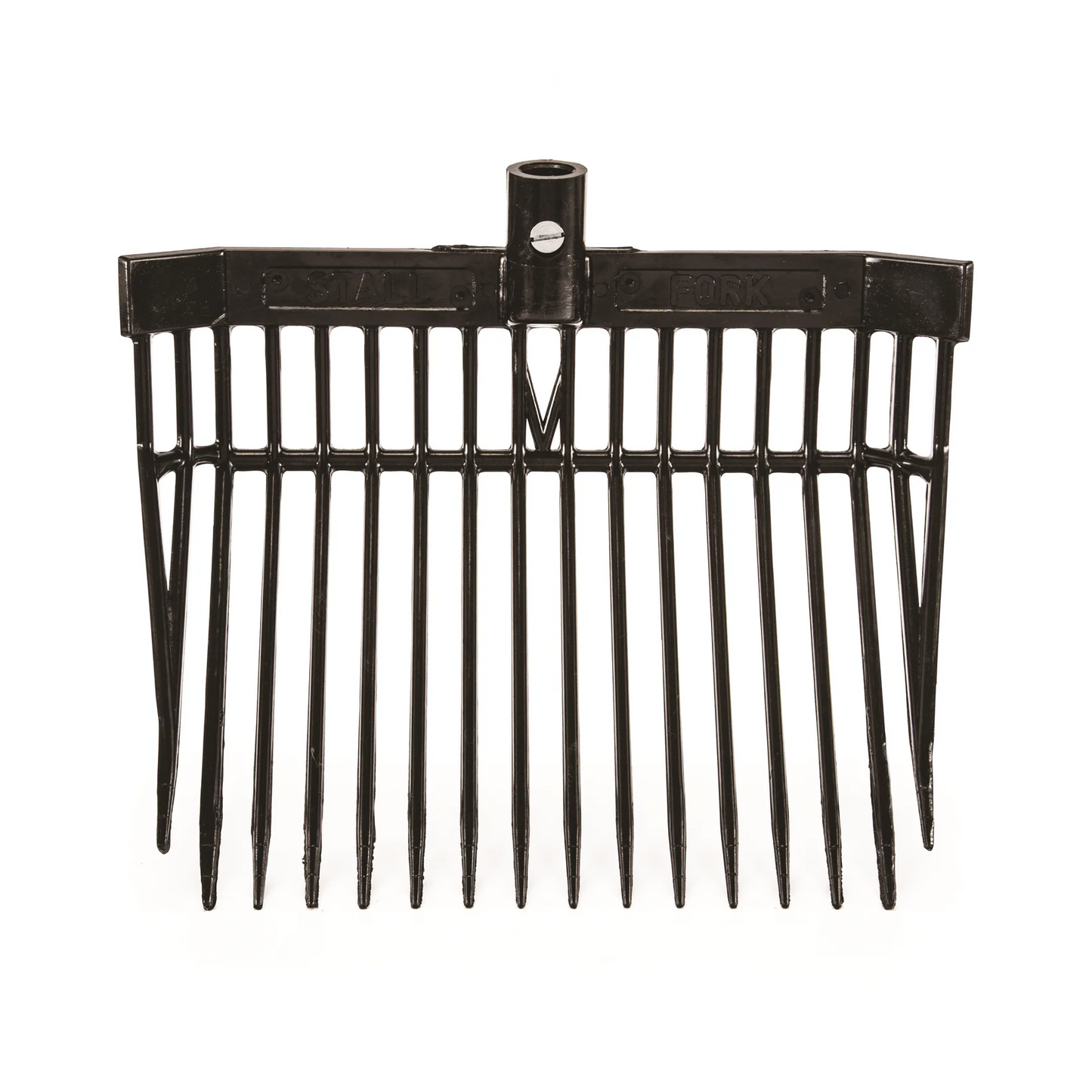 K&D Equestrian -Stall Fork- Black
