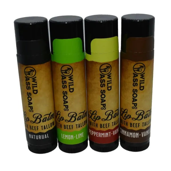 CLEARANCE - Wild Ass Soap Lip Balm - Natural