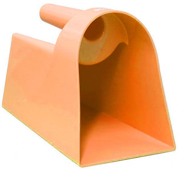 2 Quart Feed Scoop - Orange
