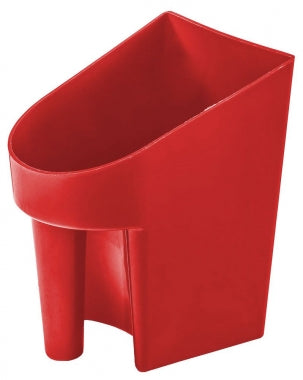 2 Quart Feed Scoop - Red