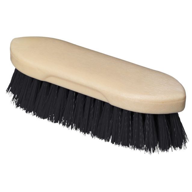CLEARANCE - Tough 1 Premier Medium Bristle Brush - Black-