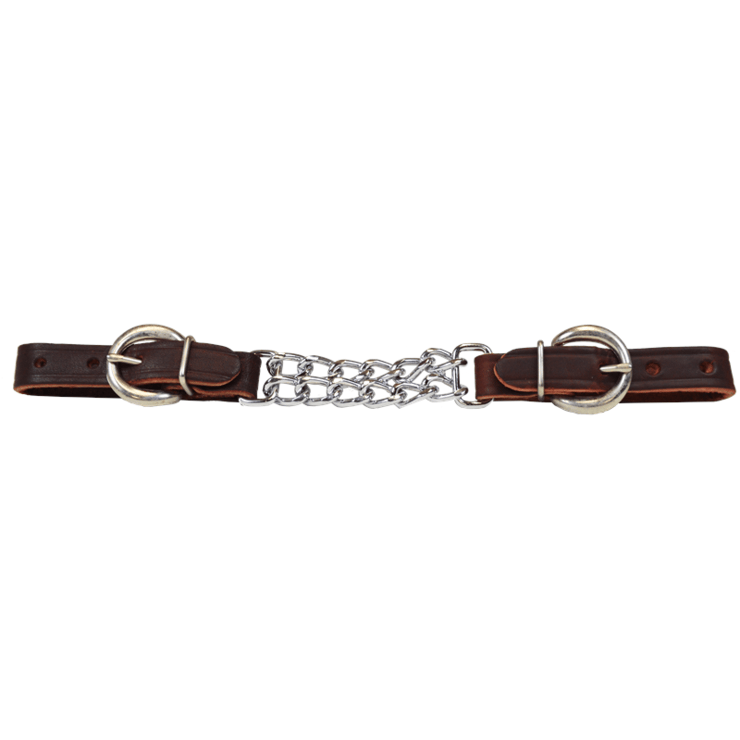Curb - Leather/Chain Combo, Double Chain