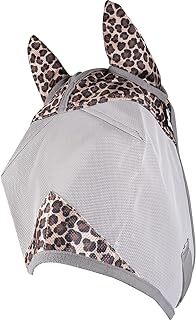 Cashel Crusader Fly Mask - Standard with Ears - Cheetah