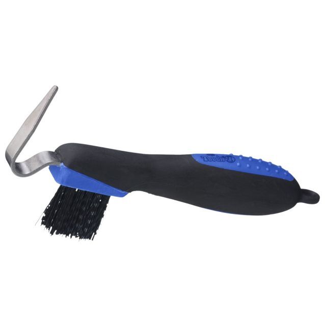 Tough 1 Great Grip Hoof Pick Brush - Royal Blue