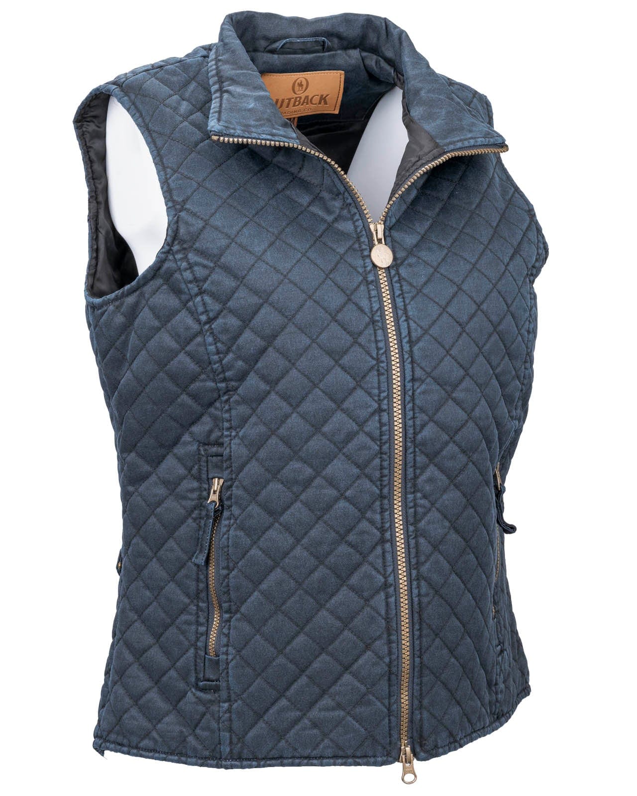 Outback Trading Company Women’s Brisbane Vest - NAVY