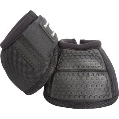 Classic Equine Flexion No-Turn Bell Boot - Black
