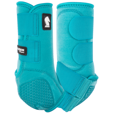 Classic Equine Flexion by Legacy2 Support Boots - Aqua