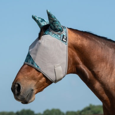 Cashel Crusader Fly Mask Standard with Ears - Pluma