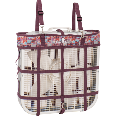 Classic Equine Fan Bag - BLACK LEOPARD