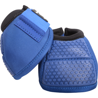 Classic Equine Flexion No-Turn Bell Boot - Blue